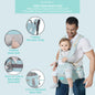 Ergonomic Baby Carrier with Hip Seat | Breathable Mesh Newborn to Toddler Carrier