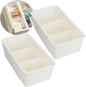 Large Expandable Drawer Organizer Tray with Dividers – Adjustable Storage Box for Kitchen, Home & Office - 3 Partitions