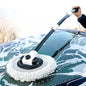 Telescopic Car Cleaning Brush Mop – Soft Chenille Microfiber Car Wash Brush with Long Adjustable Handle for Cars, Windows & Vehicles