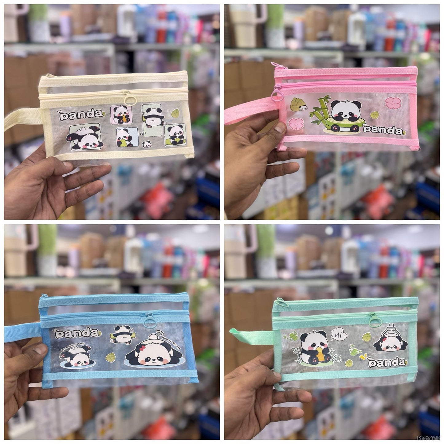 Panda Design Pencil Pouch