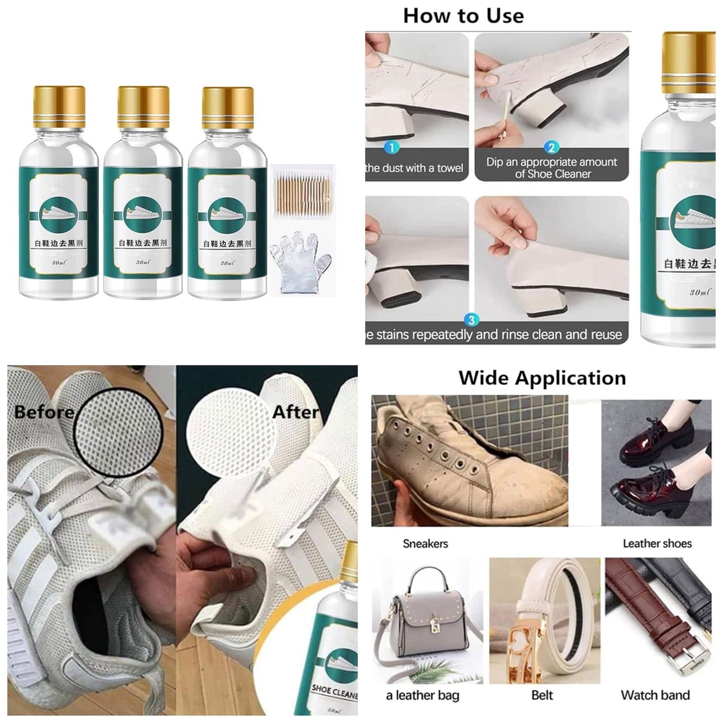 Shoe cleaner liquid