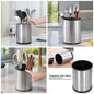 Stainless Steel Round Cutlery Holder