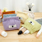 2 Pcs - Corduroy Drawstring Travel Makeup Pouch | Portable Cosmetic & Toiletry Organizer Bag for Women